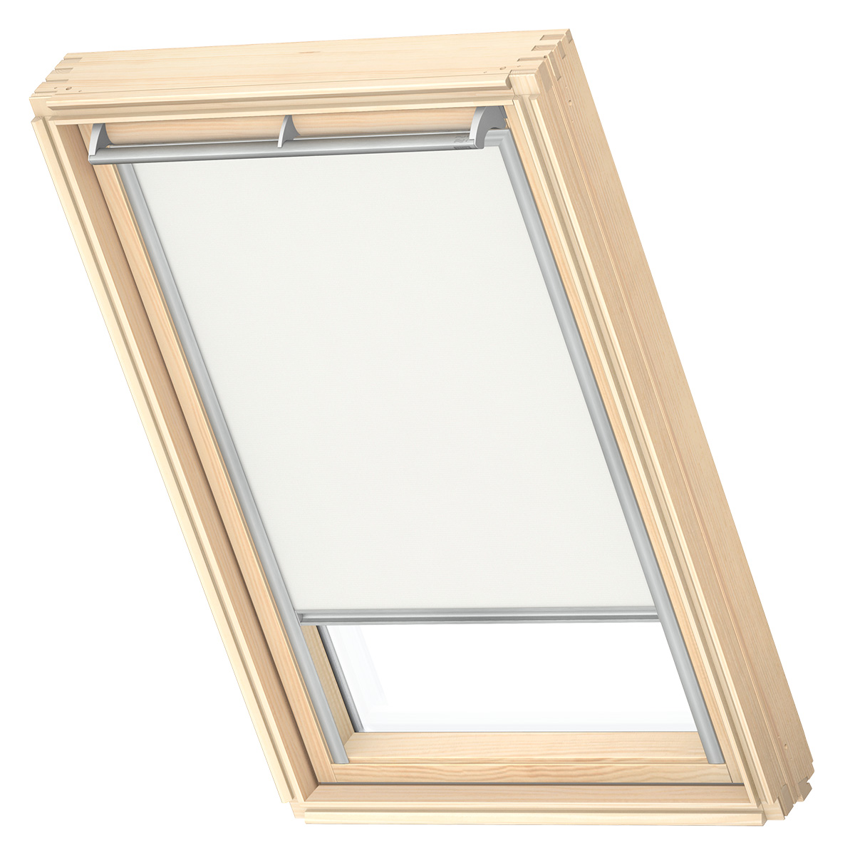 VELUX Original Sichtschutzrollo (RFL), Silberne Seitenschienen, fr Dachfenster